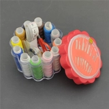 Бесплатная доставка портативная игольчатая линия мешок мини -линейная коробка иголка для дома швейная проволока DIY