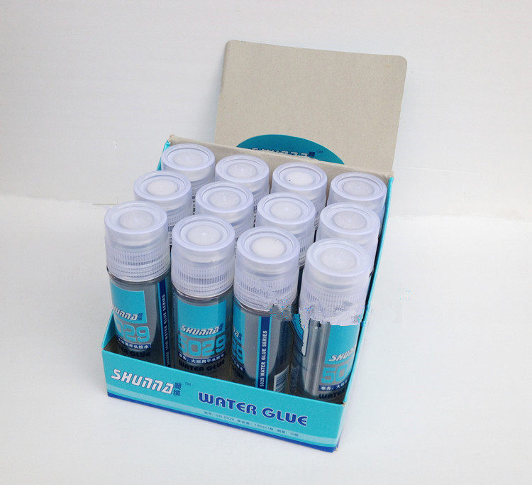 包邮5029胶水粘合胶粘性好液体胶150ml 大瓶办公文具大胶水12支