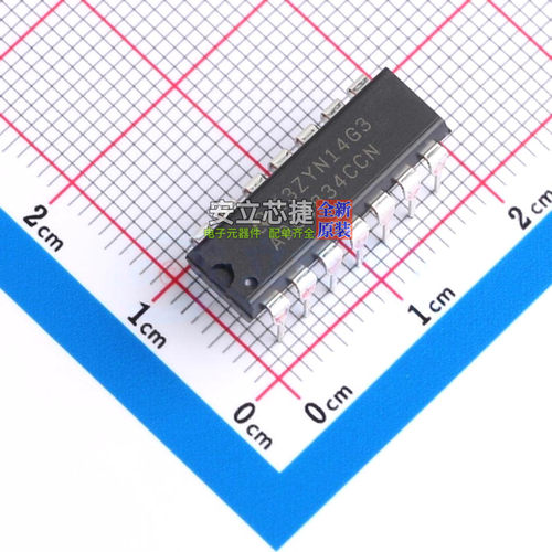 模数转换芯片ADC ADC0834CCN/NOPB PDIP-14 TI/德州 电子元件配单