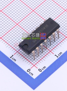 运算放大器 UA747CN PDIP-14 TI/德州 电子元器件配单全新原装
