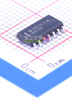 反相器 SN74AHCT04DR SOIC-14 TI/德州 电子元器件配单全新原装