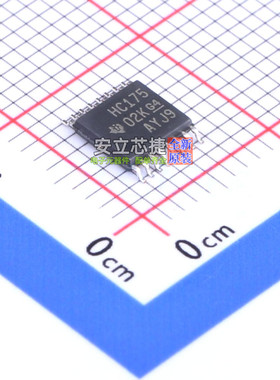 触发器 SN74HC175PWR TSSOP-16 TI/德州 电子元器件配单全新原装
