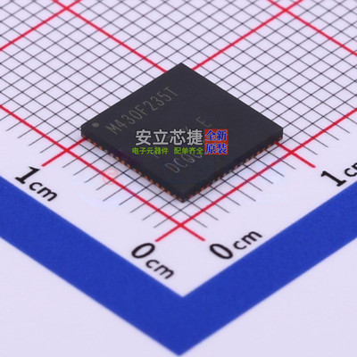 单片机(MCU/MPU/SOC) MSP430F235TRGCR QFN-64 TI/德州 全新原装