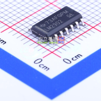 运算放大器 LM2902DRG4 SOIC-14 TI/德州 电子元器件配单全新原装