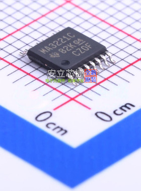 RS232芯片 MAX3221CPWR TSSOP-16 TI/德州 电子元件配单全新原装