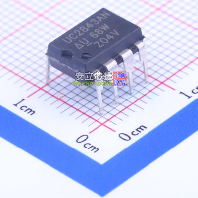 AC-DC控制器和稳压器 UC2843AN DIP-8 TI/德州 电子元件全新原装