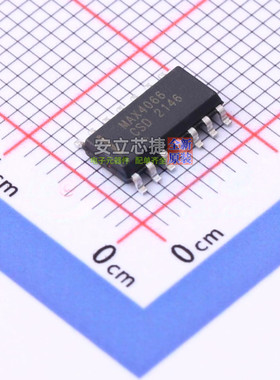 模拟开关/多路复用器 MAX4066CSD+ SOIC-14 MAXIM(美信) 全新原装