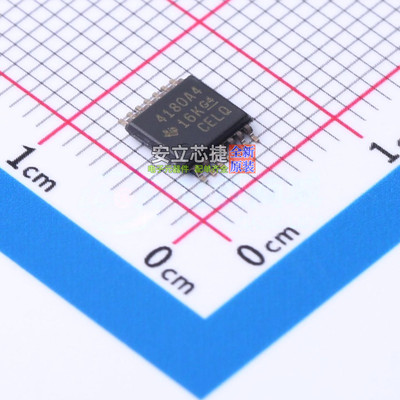 电流感应放大器 INA4180A4IPWR TSSOP-14 TI/德州 电子元器件配单