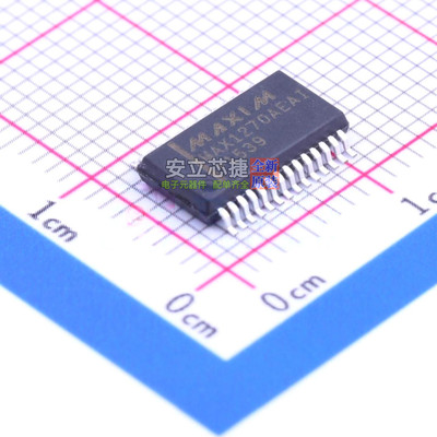 ADC/DAC芯片 MAX1270AEAI+ SSOP-28 MAXIM(美信) 电子元器件配单