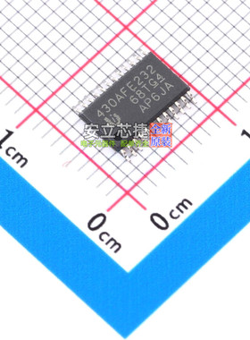单片机(MCU/MPU/SOC) MSP430AFE232IPW TSSOP-24 TI/德州 元器件