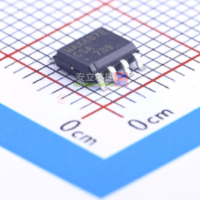 RS-485/RS-422芯片 MAX487ECSA+T SOIC-8 MAXIM(美信) 电子元器件