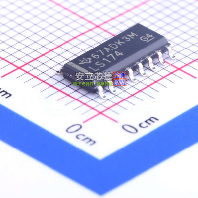 触发器 SN74LS174DR SOIC-16 TI/德州 电子元器件配单全新原装