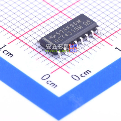 模拟开关/多路复用器 CD74HCT4316M SOIC-16 TI/德州 电子元器件