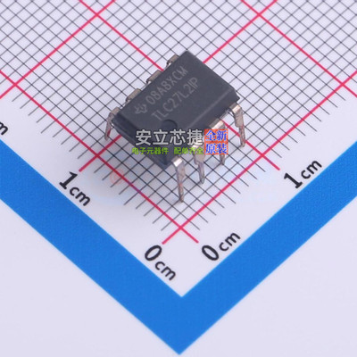 运算放大器 TLC27L2IP PDIP-8 TI/德州 电子元器件配单全新原装