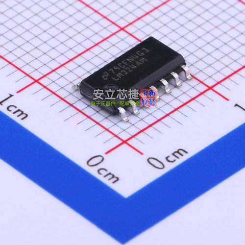 运算放大器 LM324AM/NOPB SOIC-14 TI/德州 电子元件配单全新原装