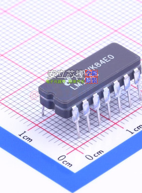 运算放大器 LM124J/PB DIP-14 TI/德州 电子元器件配单全新原装