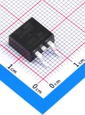 肖特基二极管 MBRB10100CT-13 TO-263AB(D2PAK) DIODES(美台)