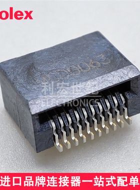 Molex 1703820001 170382-0001 莫仕原装25G光纤插座 ZSFP+ 20P