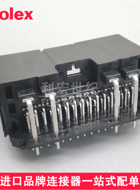 molex 349610340 34961-0340 莫仕原装Mini50插座间距2.00mm34pin