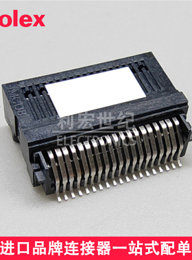 Molex 1704320002 170432-0002 莫仕原装100G光纤插座 ZQSFP+ 38P