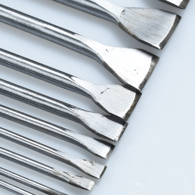 一字冲扁冲磁扣安装开缝隙平斩皮带冲头卡位斩diy皮艺手工工具BJ