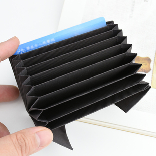 风琴卡包内胆小钱包内页手工皮革缝线制包包DIY拉链材料包片内芯