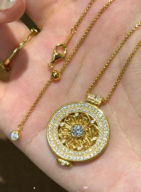 QnJewelry/ 文殊嘎乌盒 s925纯银项链A22