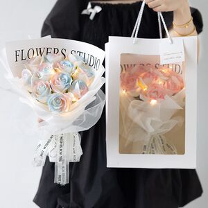 创意永生花束成品母亲节送妈妈生日送女生闺蜜同学送女友情人节