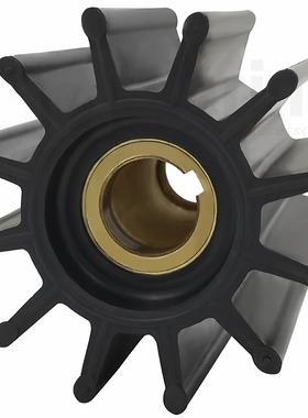 适用意大利CEF Water Pump Impeller 500164船用发动机海水泵叶轮