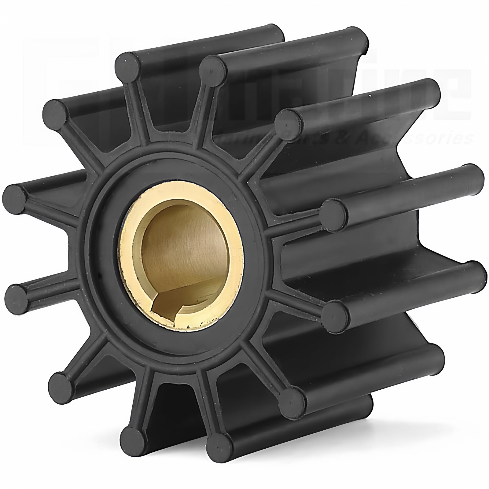 适用于雅马哈Yamaha渔船游艇发动机水泵橡胶叶轮6TA-12457-00