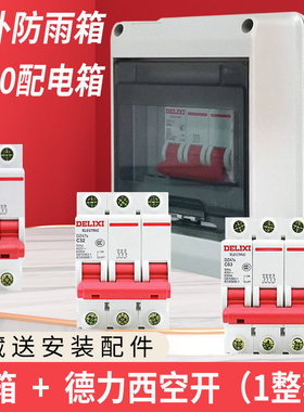 德力西DZ47s空气开关断路器家用配电箱总电闸2P3P4P16A20A32A63A