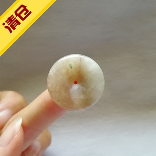 正品天然玉独山玉平安扣吊坠南阳玉独玉石男女儿童平安环挂件特价