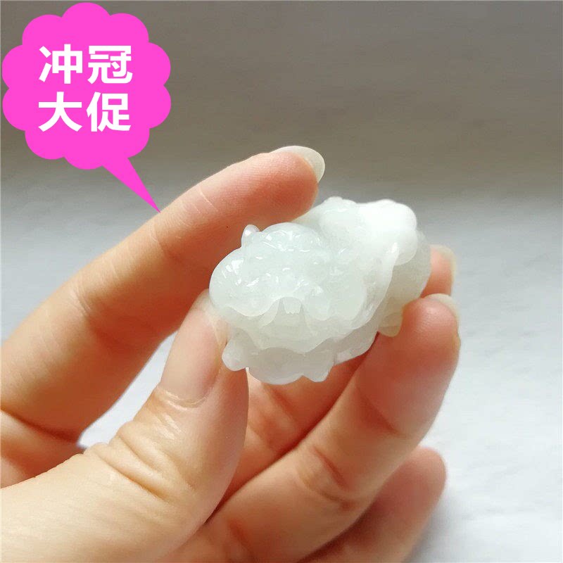 正品天然玉石独山玉吊坠精工南阳玉独玉貔貅挂件神兽玉佩手链项链