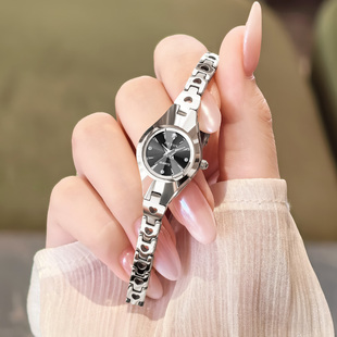 银钨钢小表盘轻奢名牌高级感高颜值正品 瑞士2026新款 女士手表女款