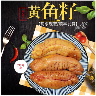 新鲜黄鱼子鱼籽黄花鱼籽 鱼子黄鱼籽鱼中宝大黄鱼籽500克顺丰包邮