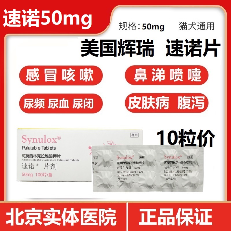 宠物消炎药猫狗感冒咳嗽腹泻尿血