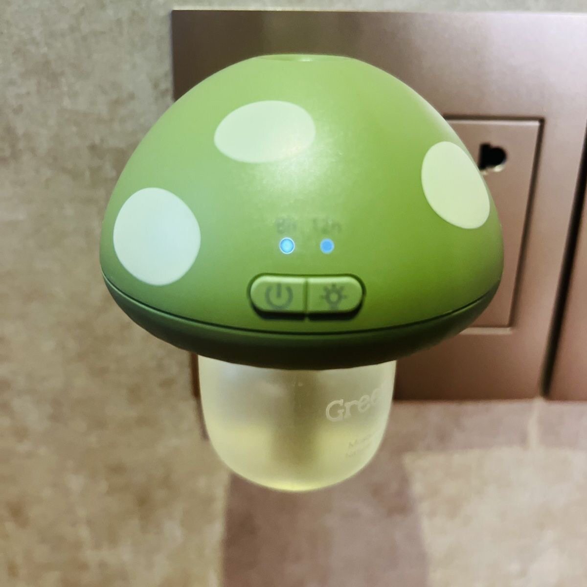 绿鼻子蘑菇驱蚊器蚊香液无味室内夏季插电式补充驱蚊液驱蚊2.0