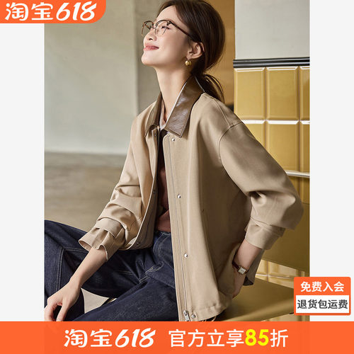 沫晗依美巴恩风休闲夹克