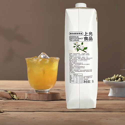 上允茉莉绿茶原萃液1L奶茶咖啡