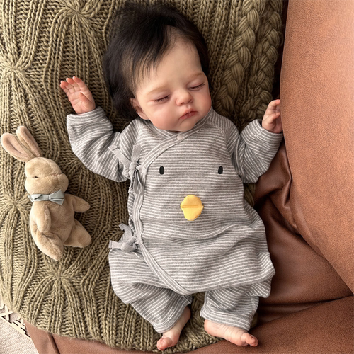 新生婴儿灰色小鸭居家连体睡衣萌