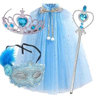 爱莎公主披风儿童节圣诞表演服发光玩具女孩生日礼物儿童新年玩具