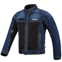 Bộ quần áo đua xe máy RICHA Jersey denim lưới xe máy phù hợp với hơi thở phá vỡ mặc quần áo xe máy nam - Xe máy Rider thiết bị phụ kiện bảo vệ đầu gối