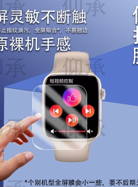 适用s27pro智能手表贴膜S27ProMAX血糖腕表保护膜S27Pro心率老人NFC手环屏幕膜健康手表非钢化膜防刮水凝膜