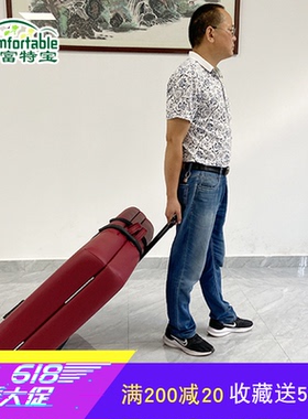 折叠美容床胸洞 按摩床推拿床理疗专用背包和手推车 便携式床美容