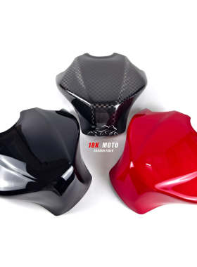 适用本田CBR650R/CB650R 碳纤维改装件 加高油箱盖外壳保护罩贴