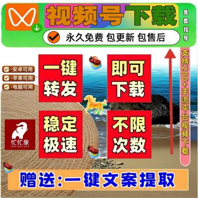 视频号下载直播回放mac软件抖音批量包更新免安装无配置要求哔站