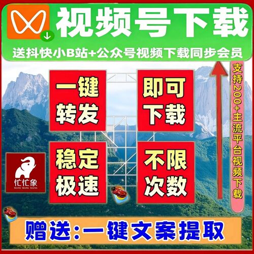 蝴蝶视频号下载工具永久