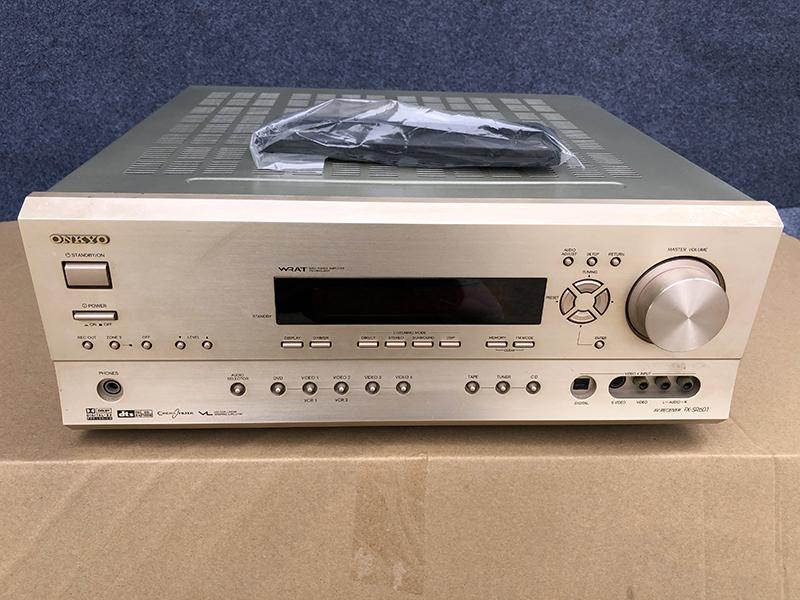 原装进口二手安桥功放tx-sr601双解码dts-es 6.1声道550w超大功率