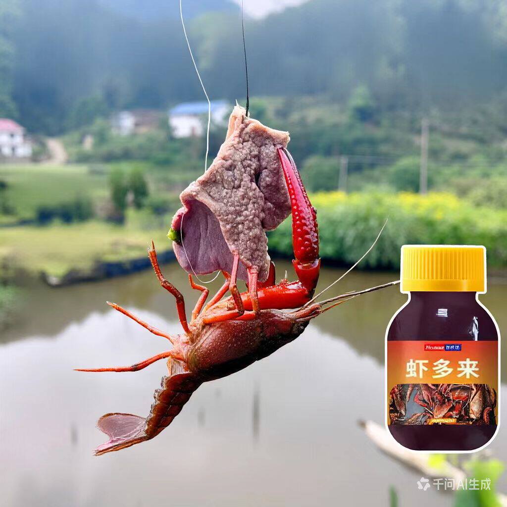 虾多来诱虾剂饵料抓龙虾河虾黄鳝泥鳅杂鱼饵料虾笼捕鱼笼诱饵虾药