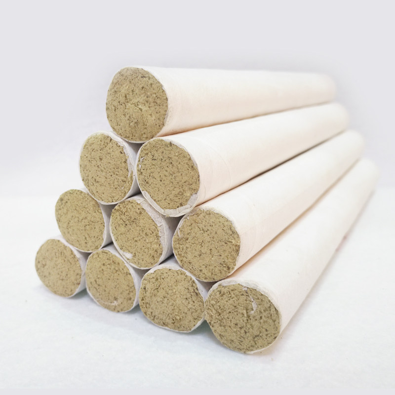 五年陈家用艾灸条李时珍蕲艾条纯手工艾绒条艾柱艾草100支藏红花